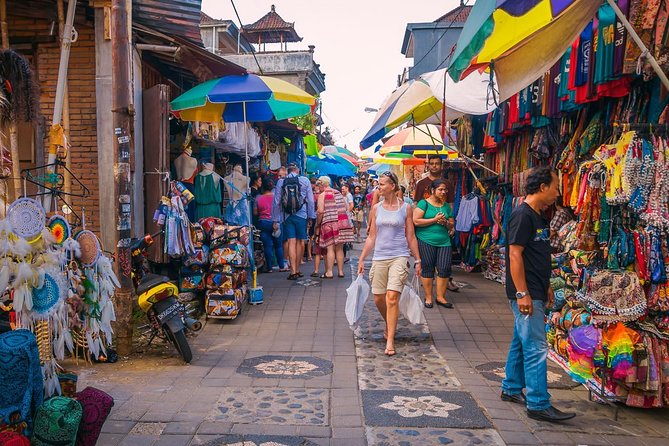 Ubud City Tour I: Monkey Forest, Ubud Palace, Art Market, and Waterfall - An hour to shop at Ubud Traditional Art Market