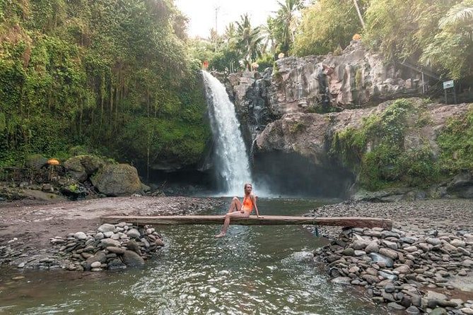 Ubud City Tour I: Monkey Forest, Ubud Palace, Art Market, and Waterfall - One hour at Tegenungan Waterfall