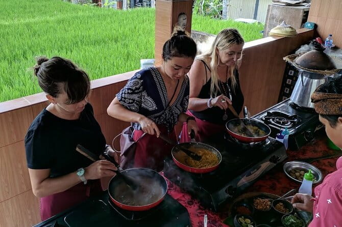 Ubud Cooking Class with Optional Market Visit Pickup Included - A peaceful setting beyond central Ubud