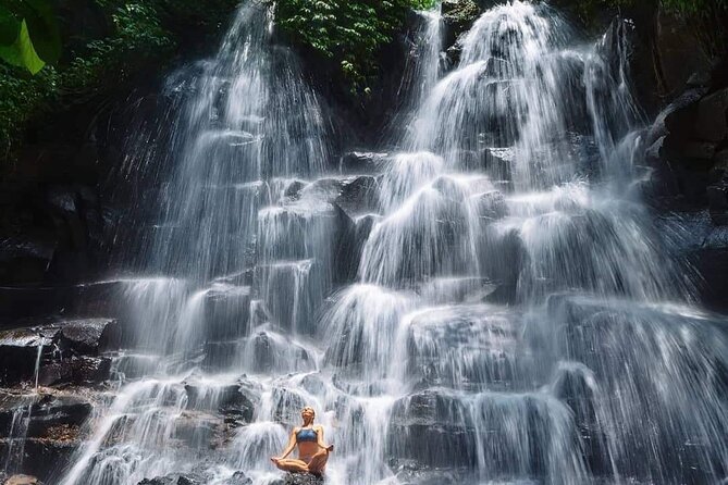 Ubud Customized Full Day Tour - Visit Most favorite In Ubud - Kanto Lampo Waterfall: rock ledges and wet conditions
