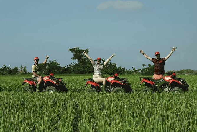 Ubud Full Day ATV Adventure with Rice Terrace and Temple Ritual - Four hours of private driving changes the day