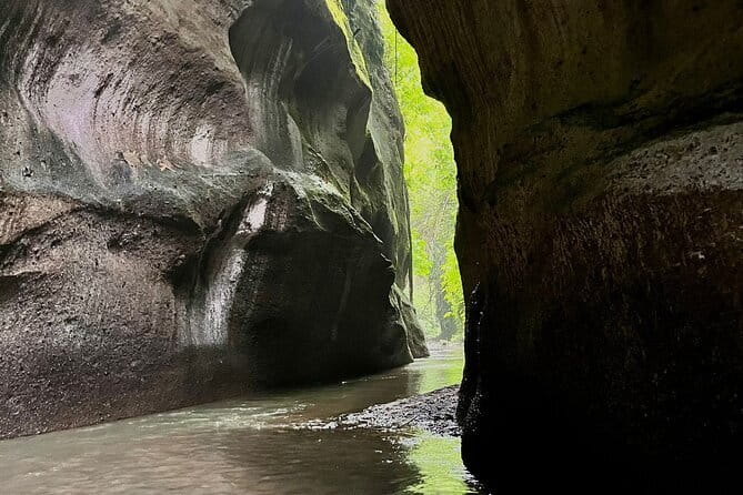 Ubud Highlights Shared Tour – Small Group Full-Day Experience - Tukad Cepung Waterfall: light inside the canyon