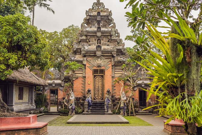 Ubud Iconic Full Day Tour Monkey Forest Rice Terraces Waterfalls - Ubud Palace: half an hour with royal architecture