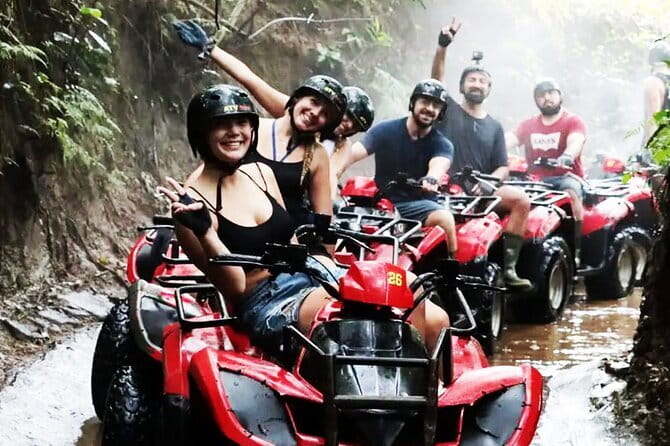 Ubud Jungle, River, Bamboo Forest and Muddy Quad Bike Tours - The 45-degree descent and canyon sections