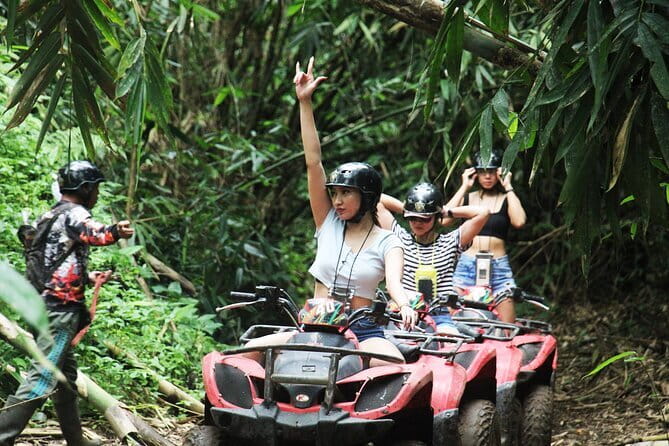 Ubud Jungle, River, Bamboo Forest and Muddy Quad Bike Tours - Rolling through jungle, farms, and bamboo