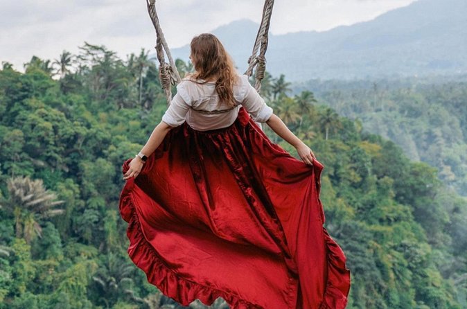 Ubud Monkey Forest, Scenic Rice Terrace with Swing and Waterfall - Transport, lunch, and the real cost