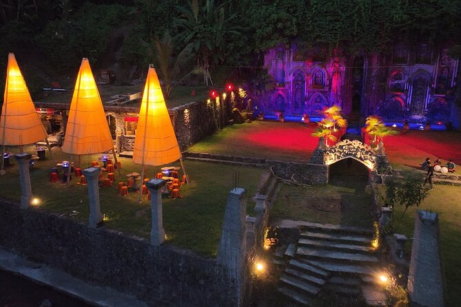 Ubud Mystic Dinner at Oracle of Spice Lemuria The Lost City - Watching the mini-shows beside the river