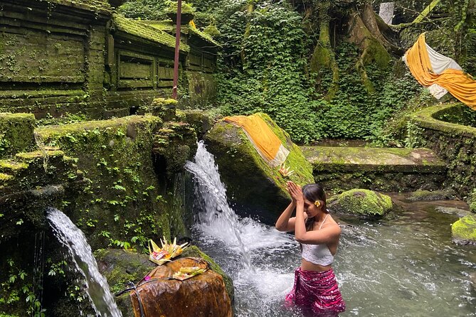 Ubud Shamanic Healing and Purification Ceremony - The cool springs and the purification ritual