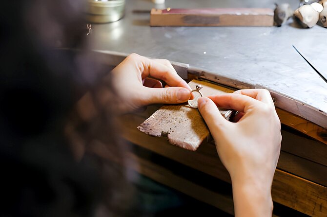 Ubud Silver Artistry Class: Create Unique Jewelry in Bali - Shaping a ring from raw silver