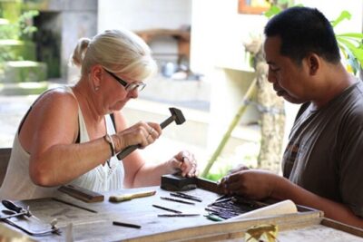 Ubud Silver Jewelry Making Class with Temple, Monkey Forest
