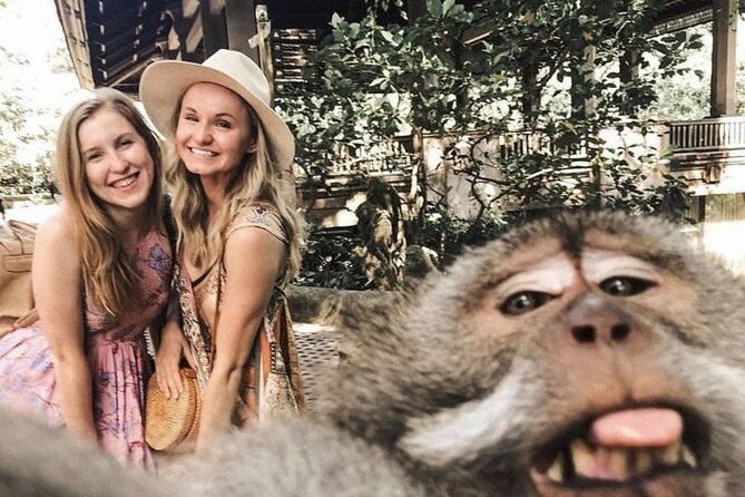 Ubud Skip the line Monkey Forest Sanctuary Ticket and Guided Tour - Entering through the cave-like passage