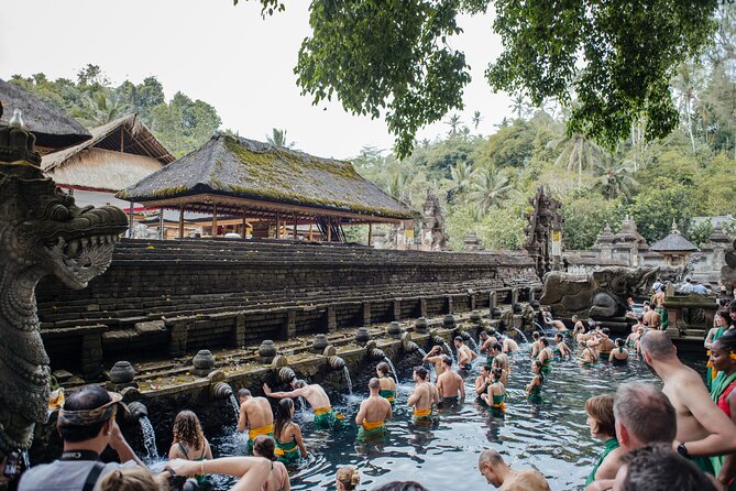 Ubud Small Group Tour: Monkey Forest, Tegalalang Rice Terraces and more - Tegenungan Waterfall starts the morning with cool air