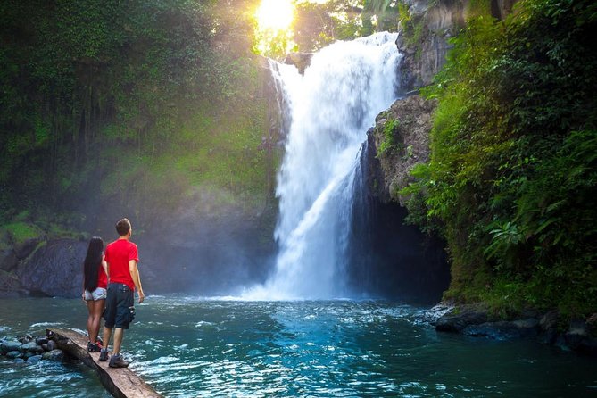 Ubud Tour with Swing, Temple, Monkey Forest, and Waterfall - Reading the details at Puseh Batuan Temple