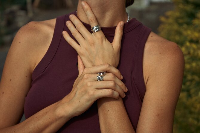 Ubud Town Center Silver Class - Create Your Own Silver Jewelry - Adding patterns and personal details