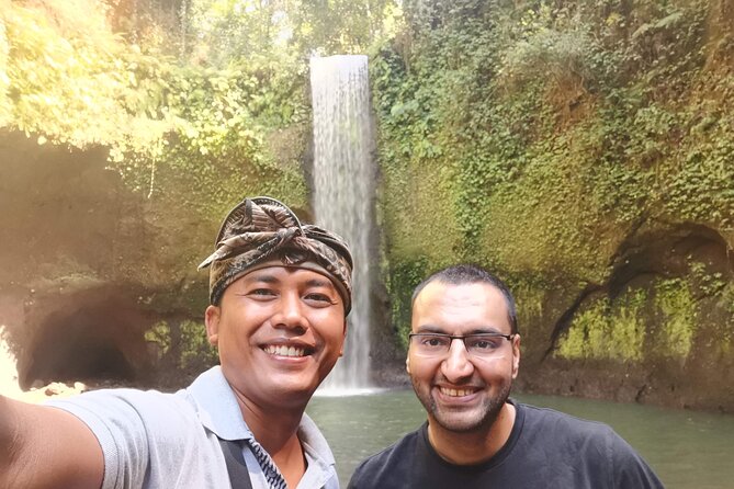 Ubud Village, Tegalalang Rice Terrace Swing, Tirta Empul Temple and Waterfafall - Mount Kawi’s carved shrines beside the Pakerisan River