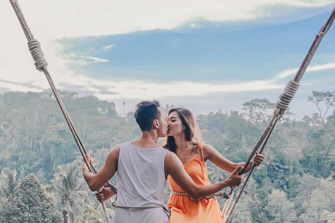 Ubud Waterfalls, Rice Terrace & Jungle Swing - Private Tour - Kanto Lampo Waterfall and its stepped rocks