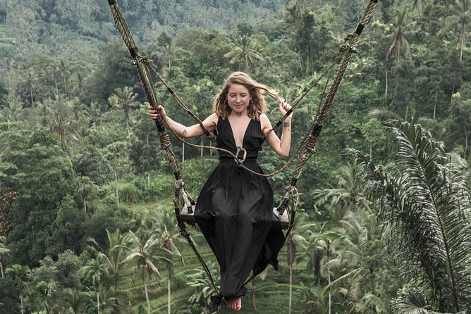 Ubud White Water Rafting, Rice Terrace and Jungle Swing - Tegallalang Rice Terrace and the working countryside