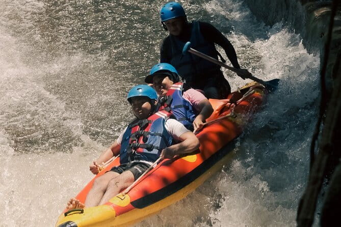 Ubud White Water Rafting with Buffet Lunch - Two hours of rapids, waterfalls, and carved stone walls