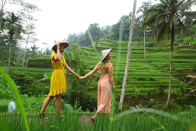 Ubud yoga, rice terrace walk and floating Breakfast tour - A floating breakfast at a scenic cafe
