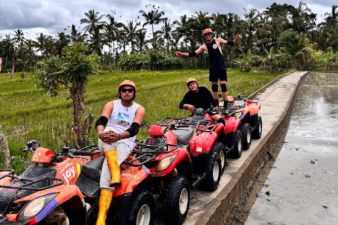 Ubud Zip-Line Adventure, Rice Terrace & ATV Quad Bike - Lunch, showers, and the useful pause between activities