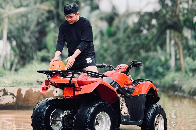 Ubud Zip-Line Adventure, Rice Terrace & ATV Quad Bike - Riding through Bali’s rural side